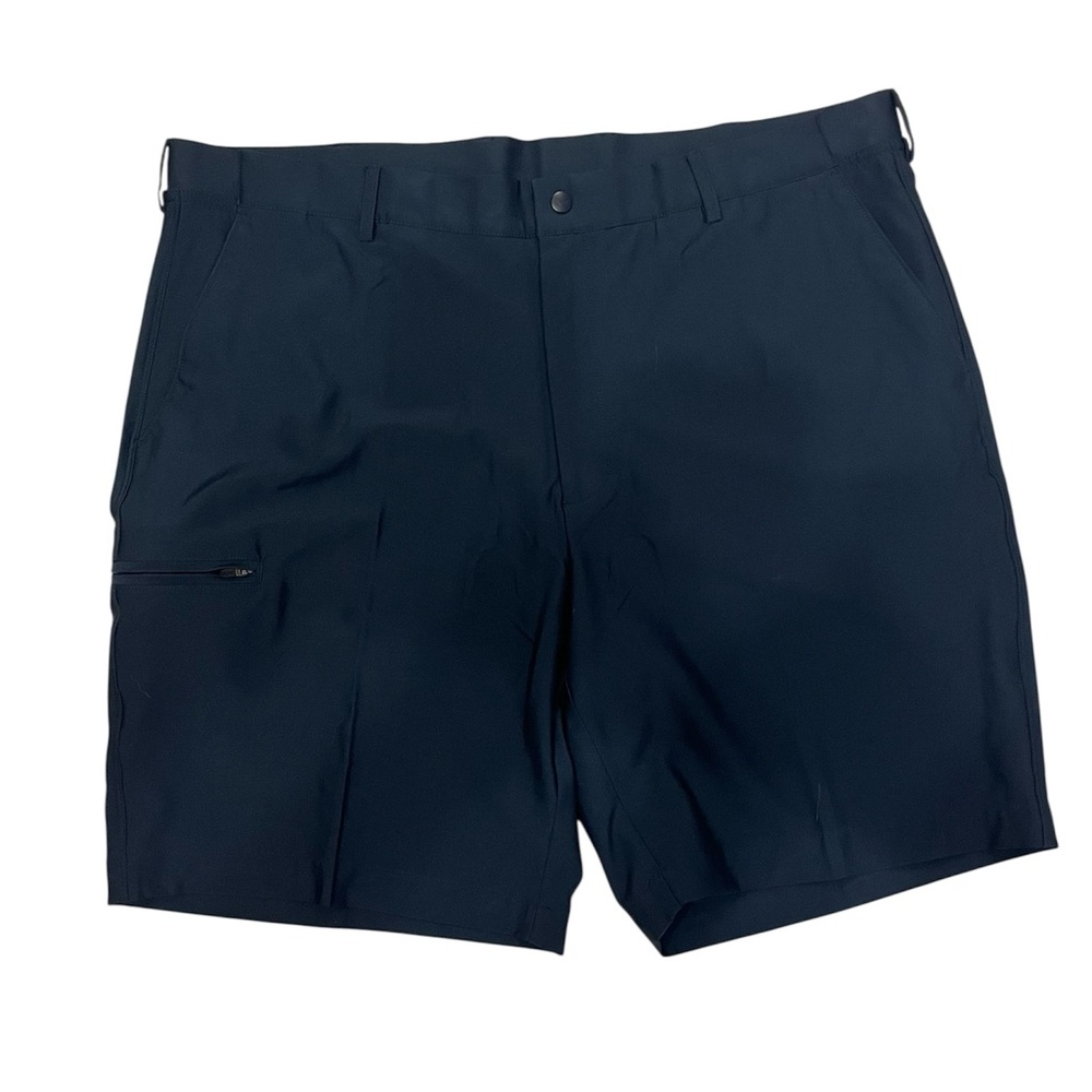 Men's Greg Norman Navy Flat Front Shorts